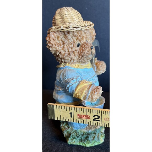 Vintage K’s Collection Teddy Bear Working Gardening Figurines Lot Of 2 - Picture 10 of 10